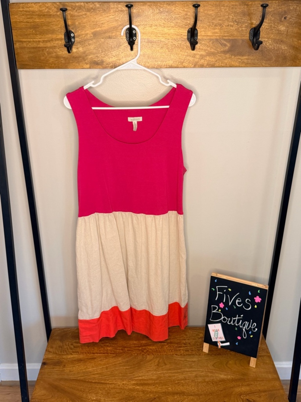 Madison Colorblock Casual Dress